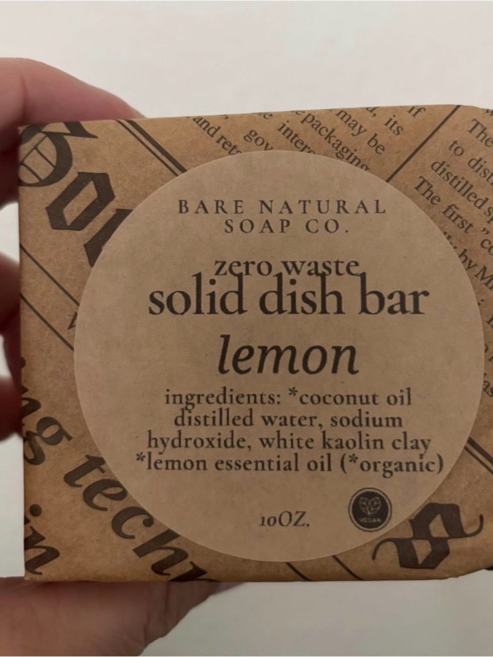 Kitchen Soap Bar Handmade Lemon Scented NEW ITEM Saves $ Final Sale